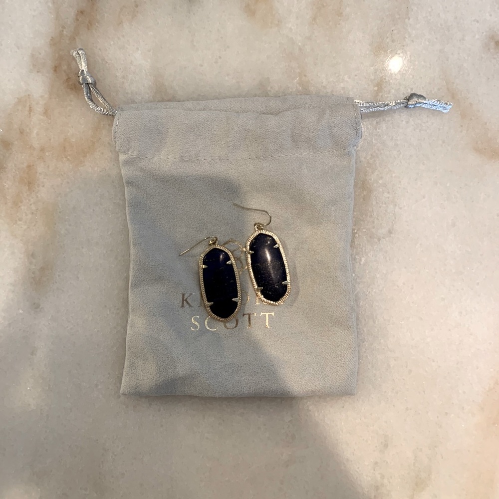 Kendra Scott Blue Lapis Elle Earrings